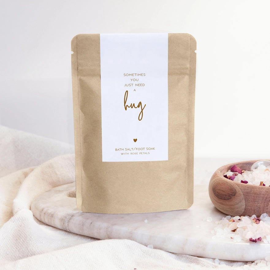 SALT FÖR FOTBAD ´ SOMETIMES YOU JUST NEED A HUG´