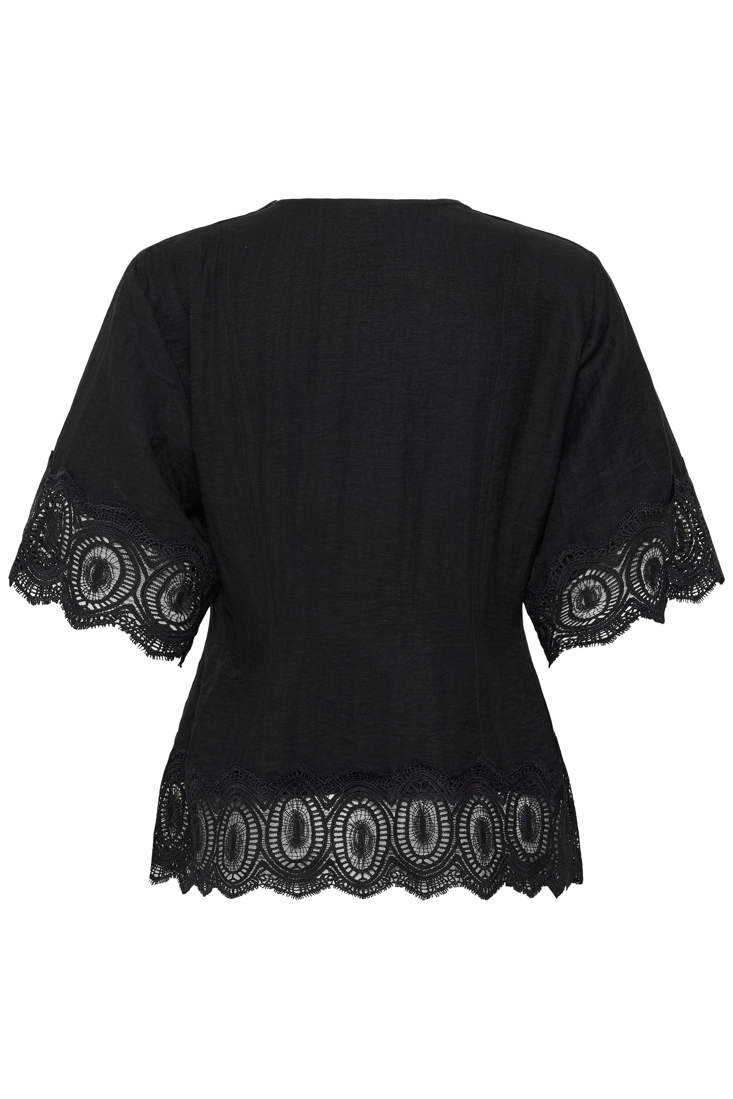 karen by simonsen blus urith svart