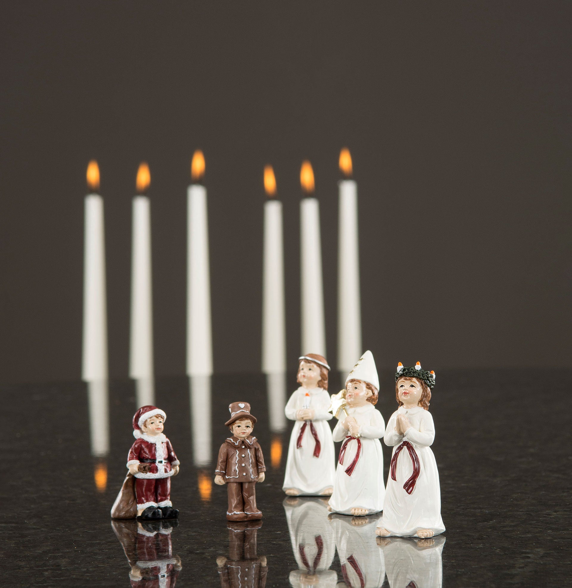 Juldekoration Luciatåg