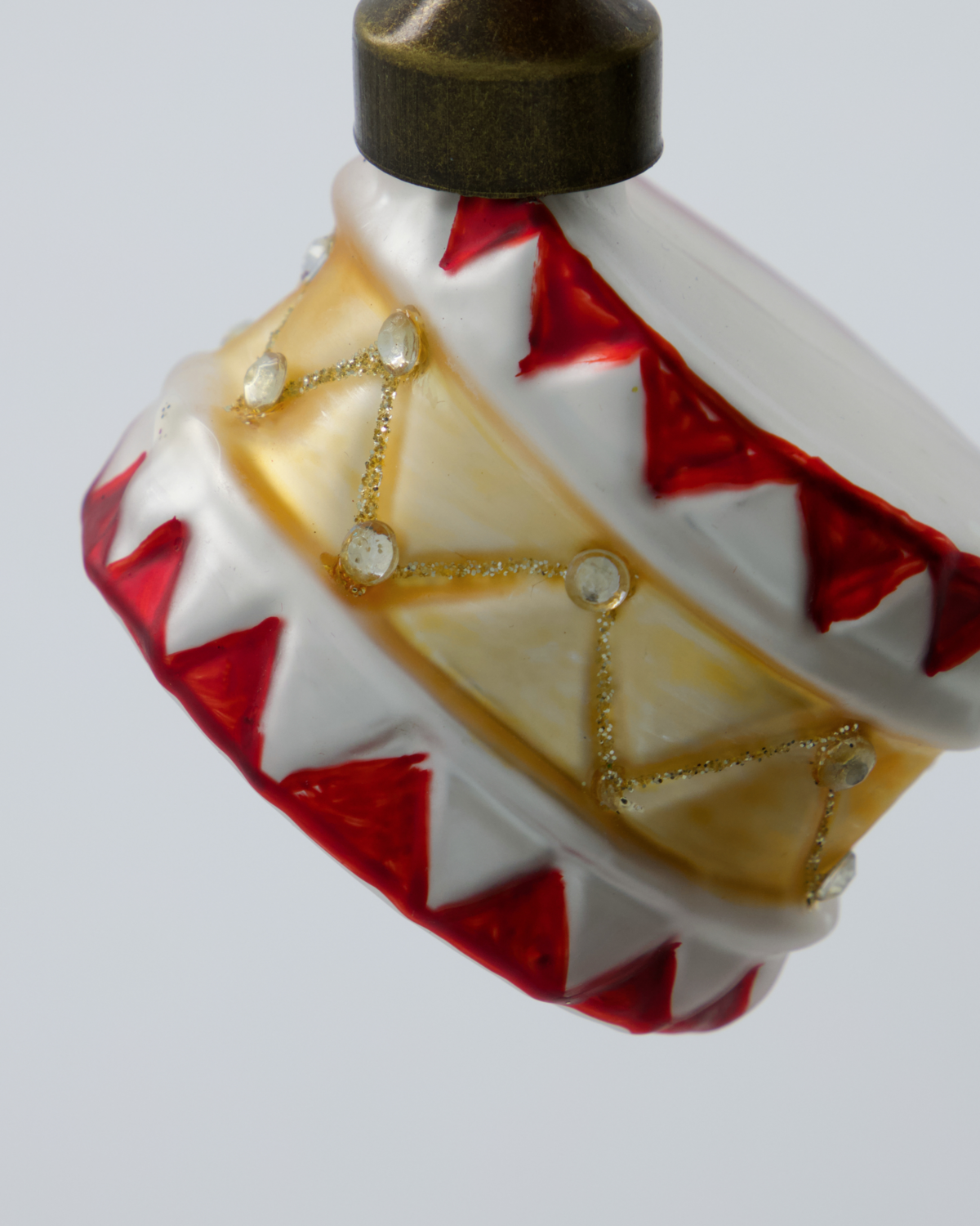 Julprydnader Tambur Röd