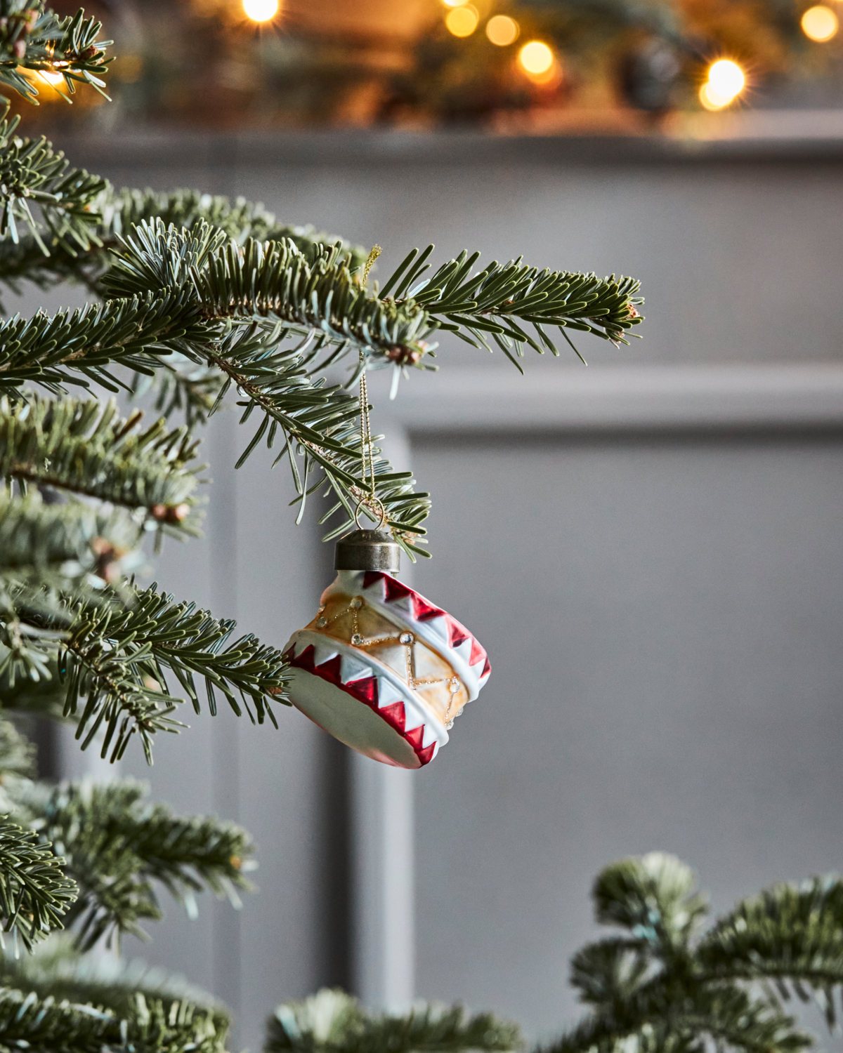 Julprydnader Tambur Röd