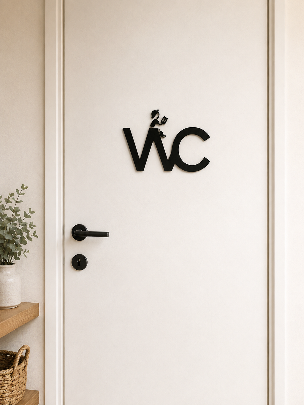 Väggdekoration - WC