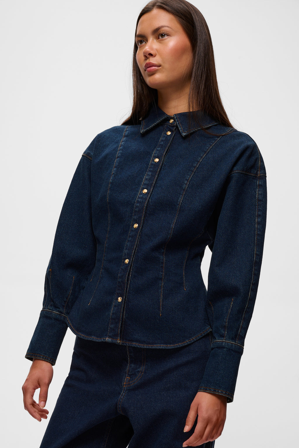 inwear denim skjorta Haruki