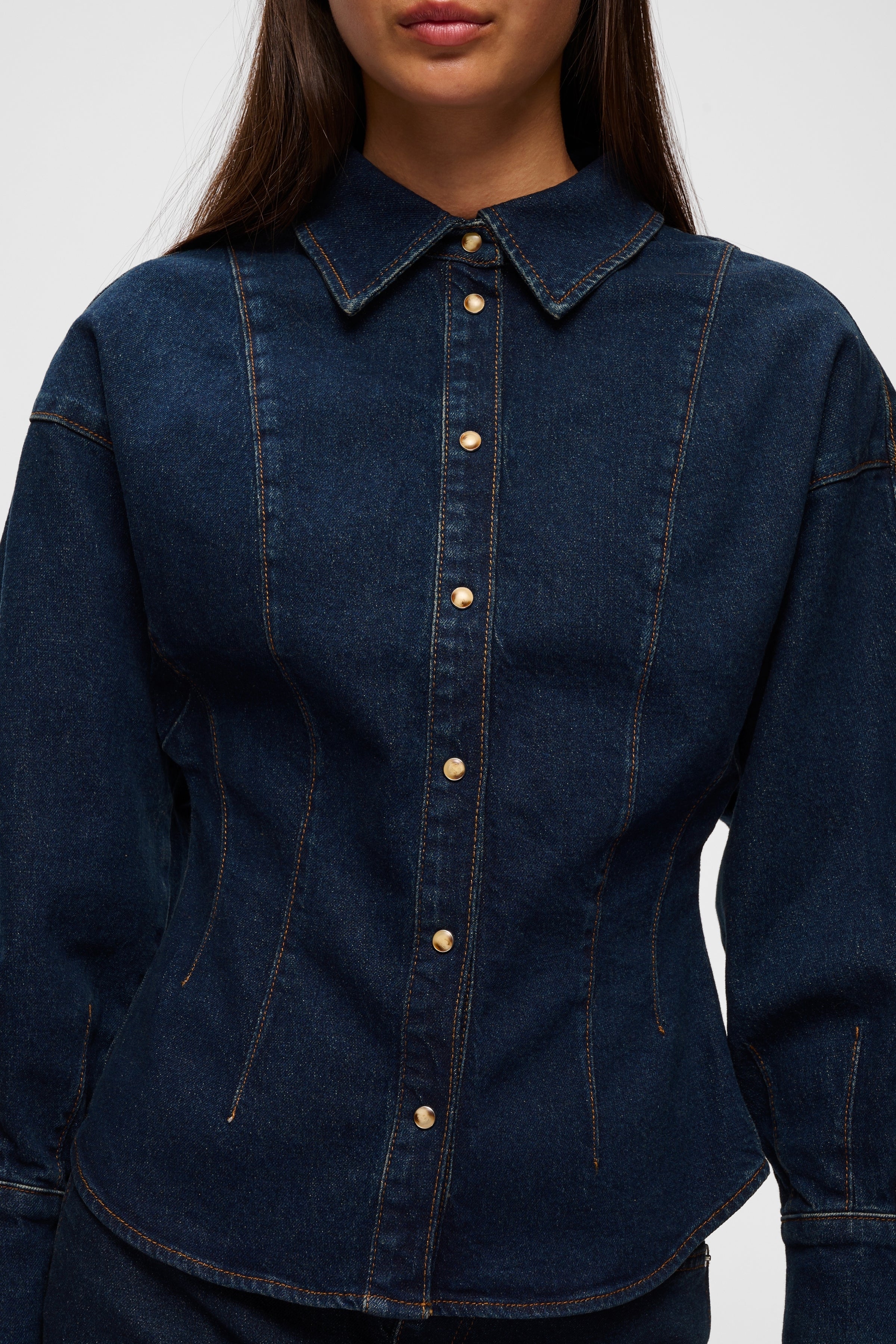 inwear denim skjorta Haruki