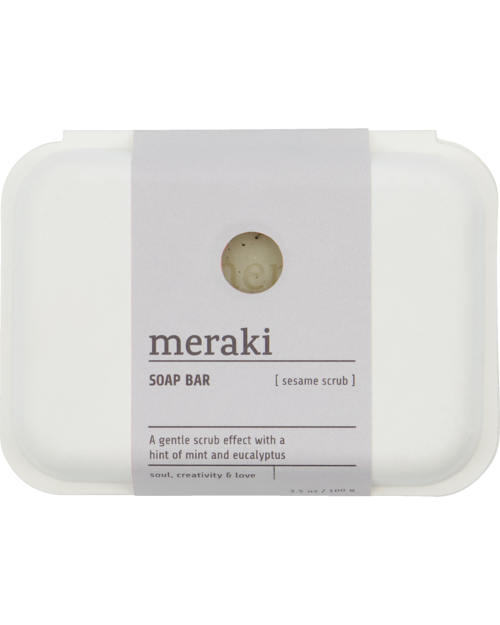Meraki Tvål Sesame Scrub