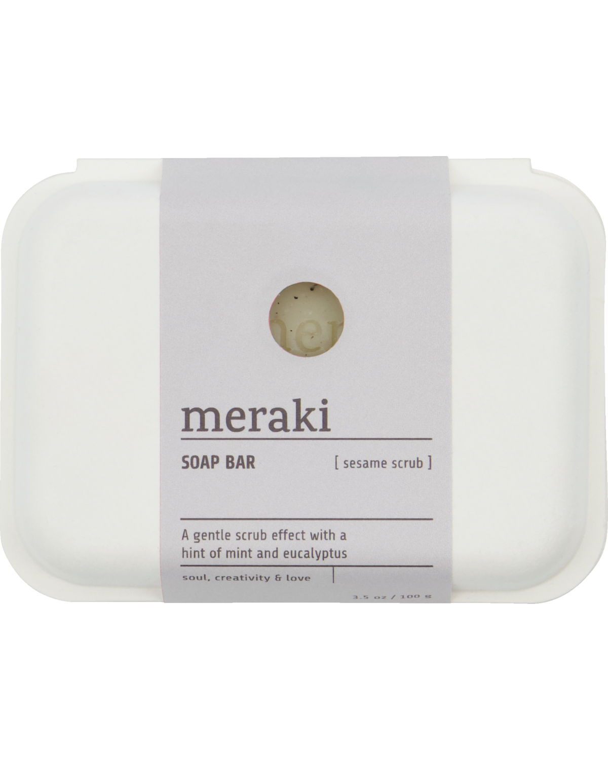 Meraki Tvål Sesame Scrub