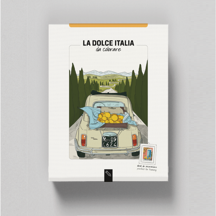 Målarbok La dolce