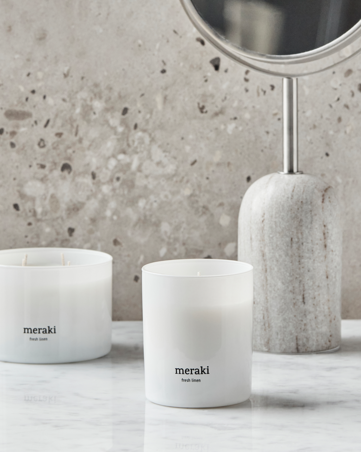 Meraki Doftljus Fresh Linen