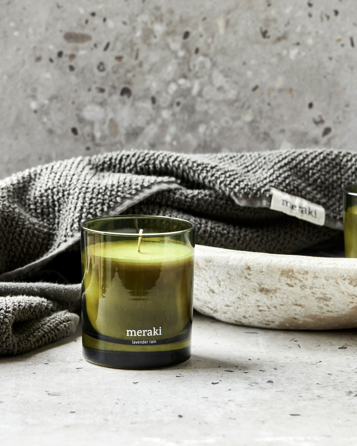 Meraki Doftljus Lavendel Rain