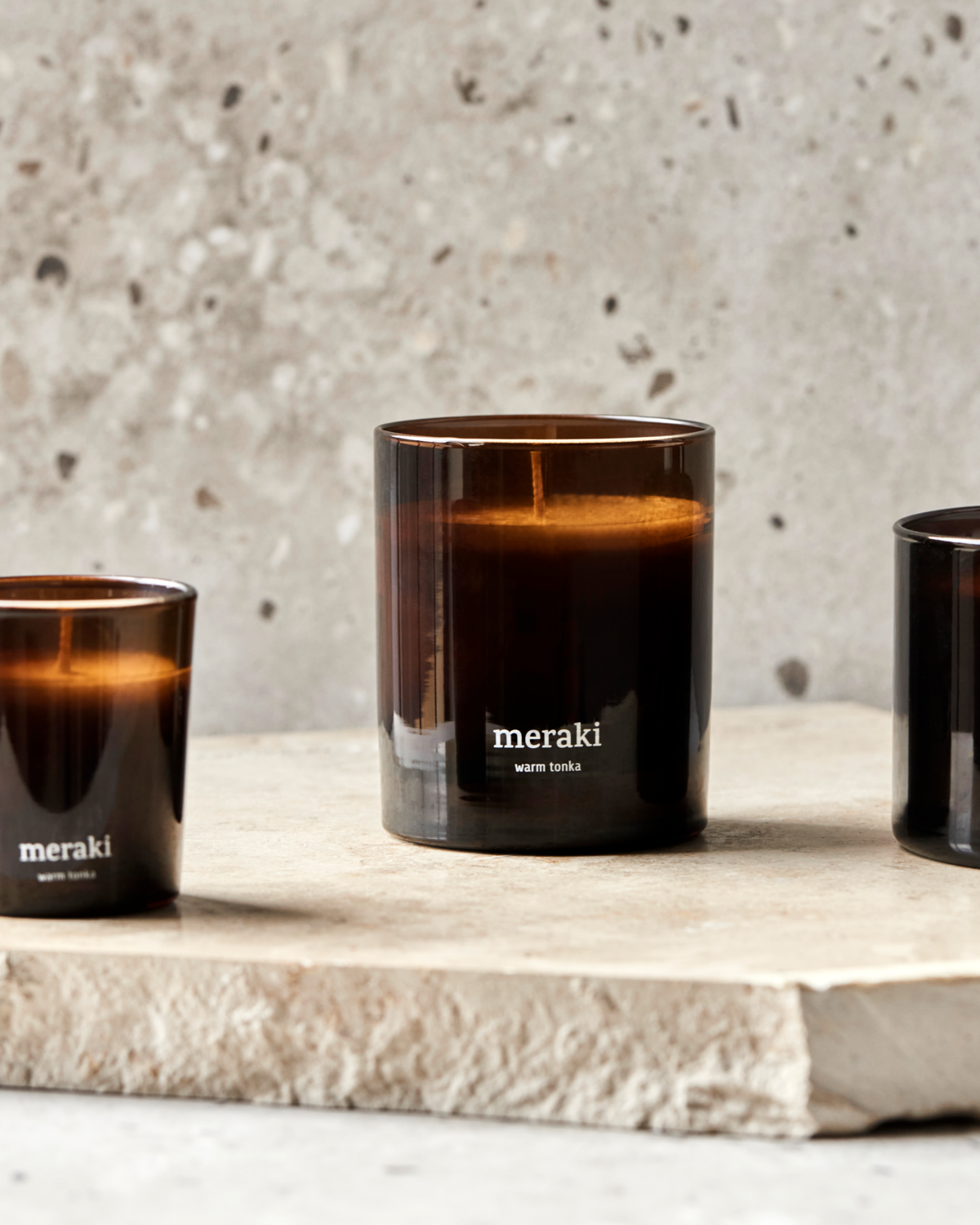 Meraki Doftljus Warm tonka