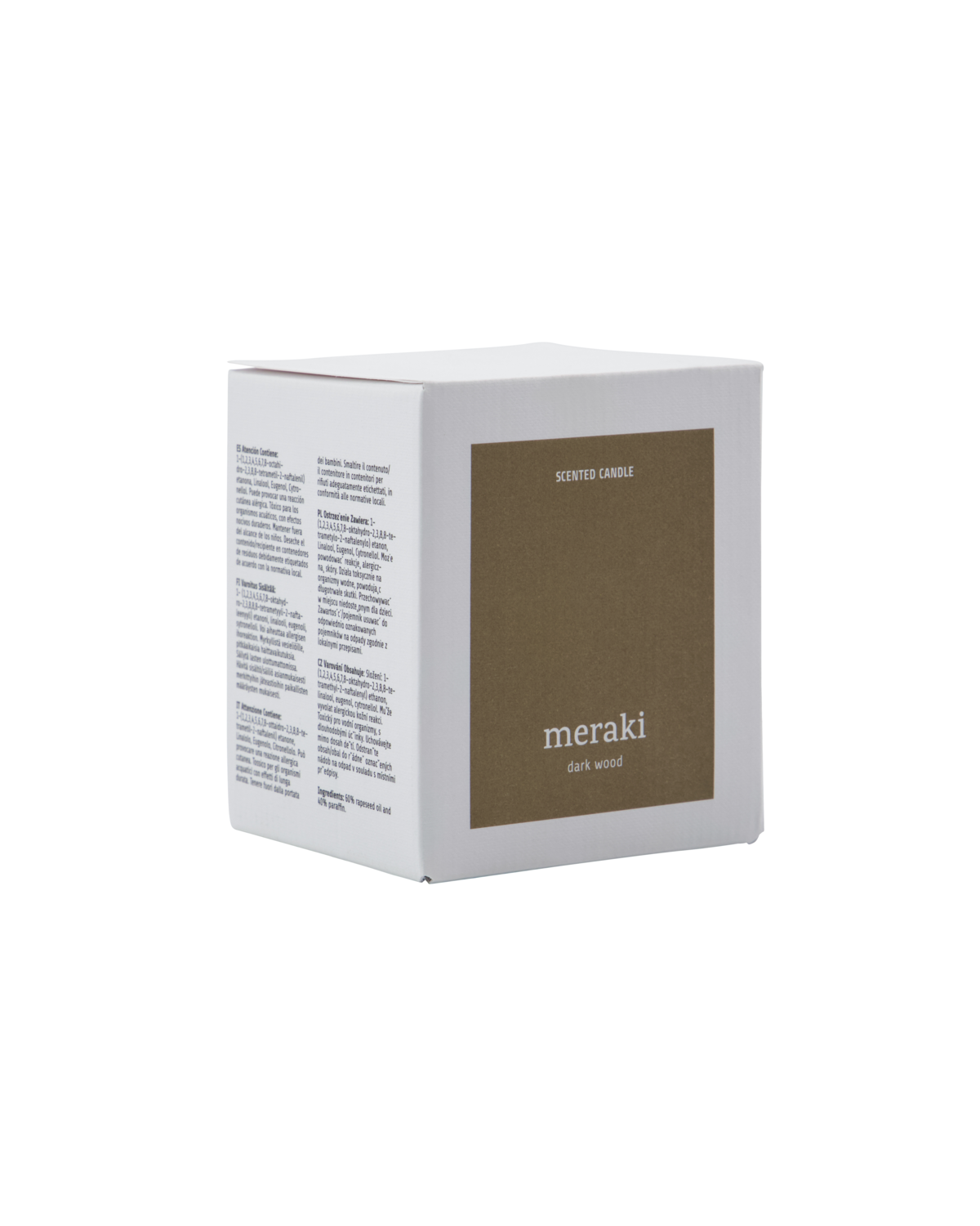 Meraki Doftljus Dark Wood