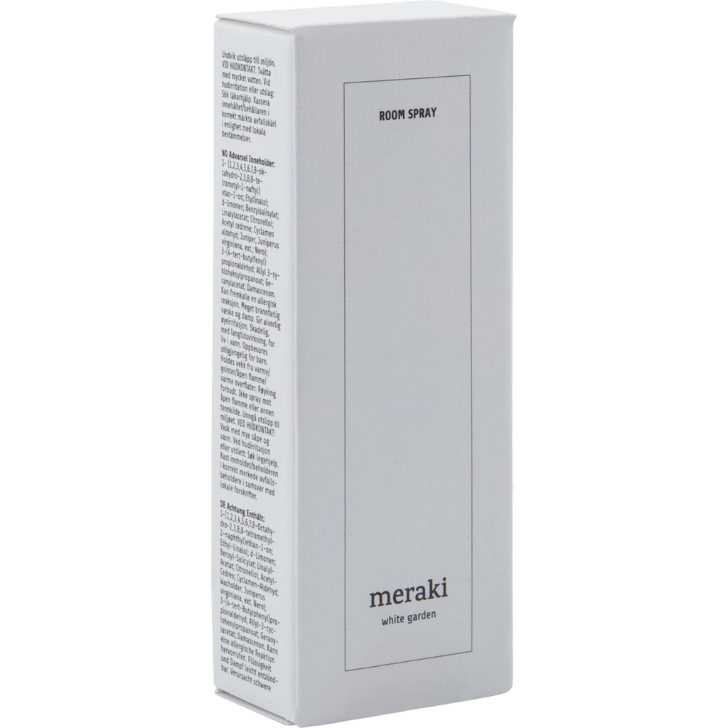 Meraki Rumsspray White garden