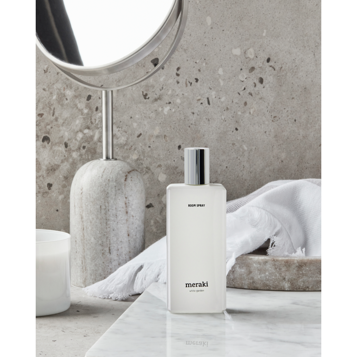 Meraki Rumsspray White garden