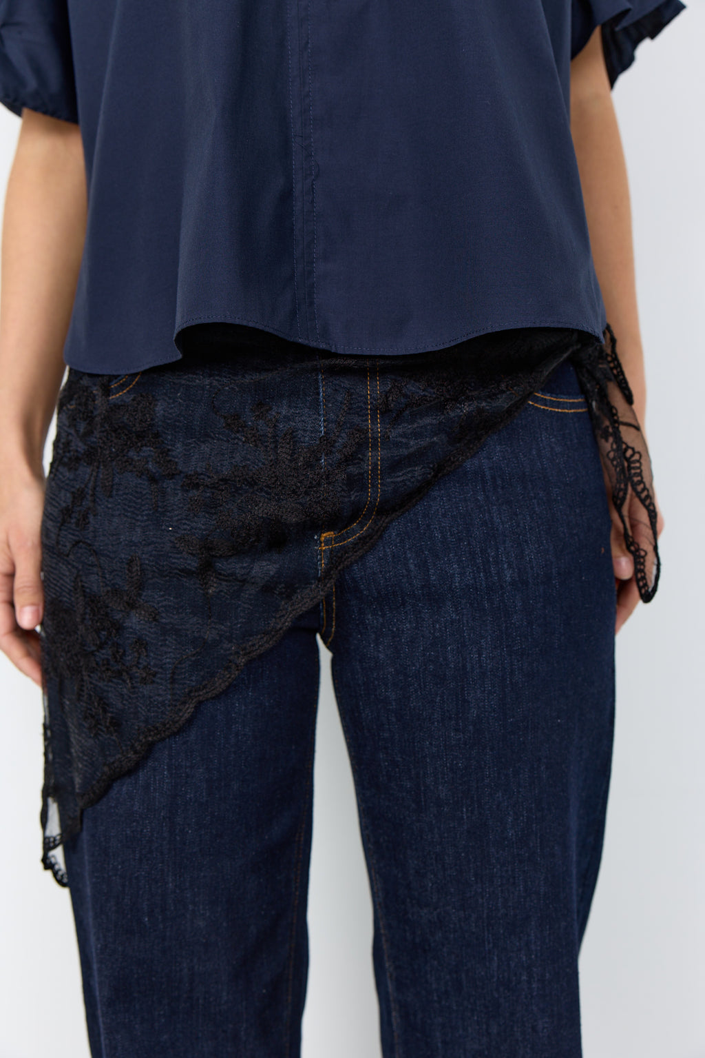 soya concept scarf svart