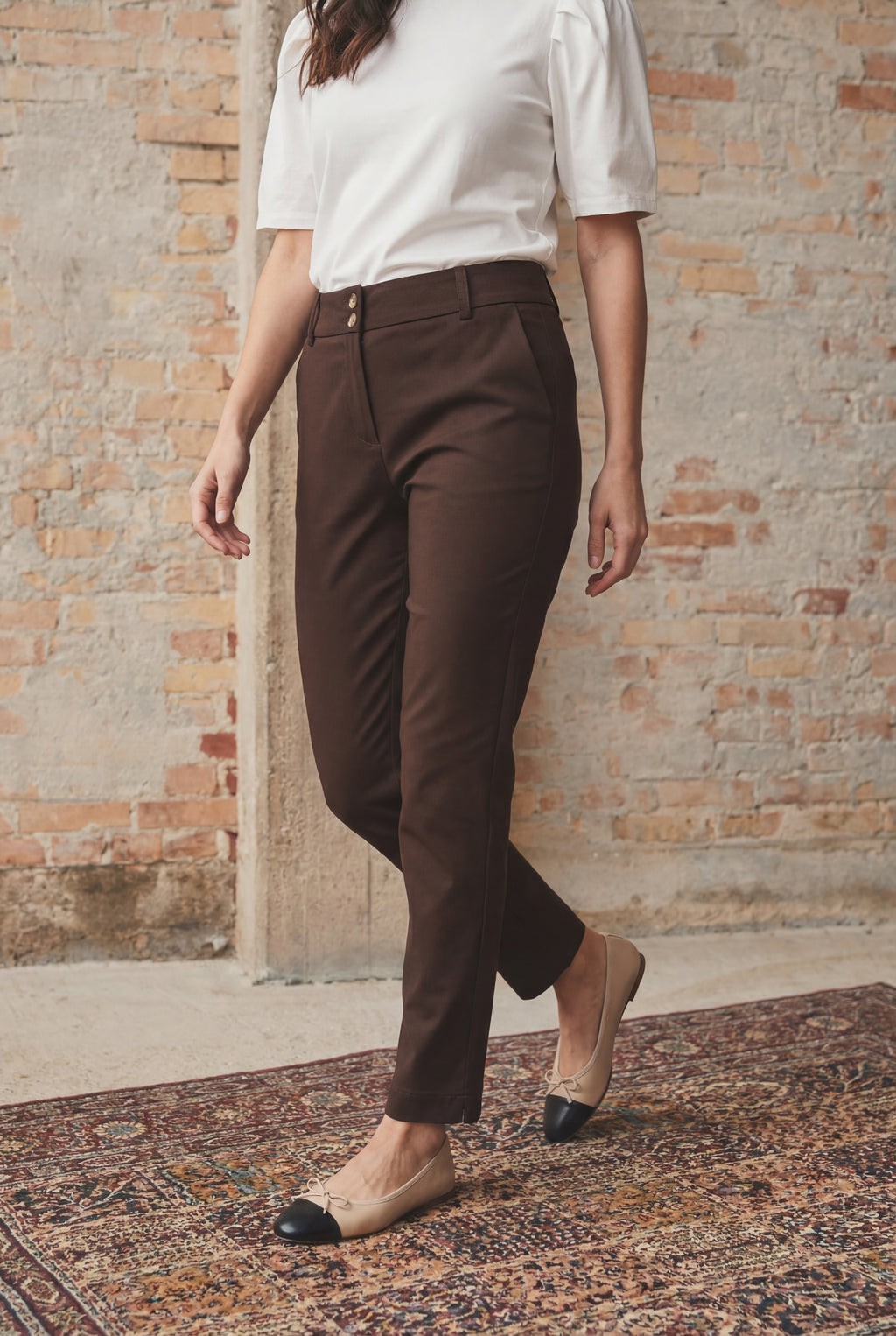 isay chinos brun