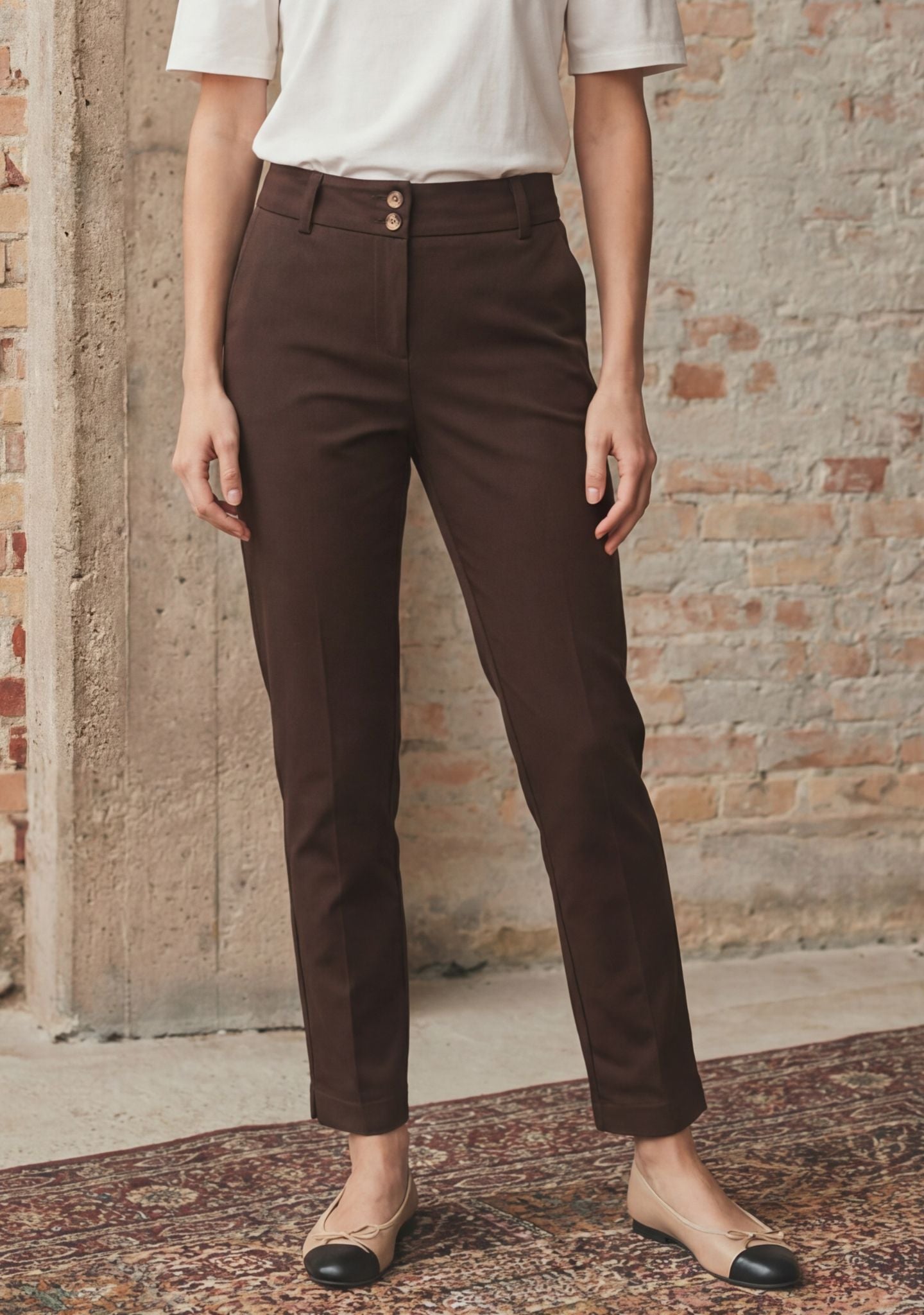 isay chinos brun
