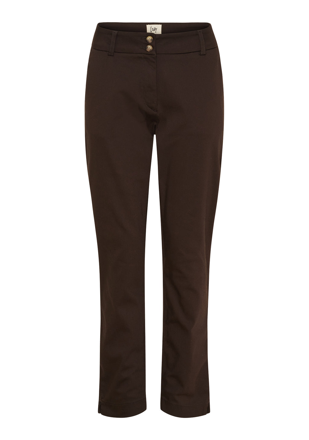 Isay chinos long brun