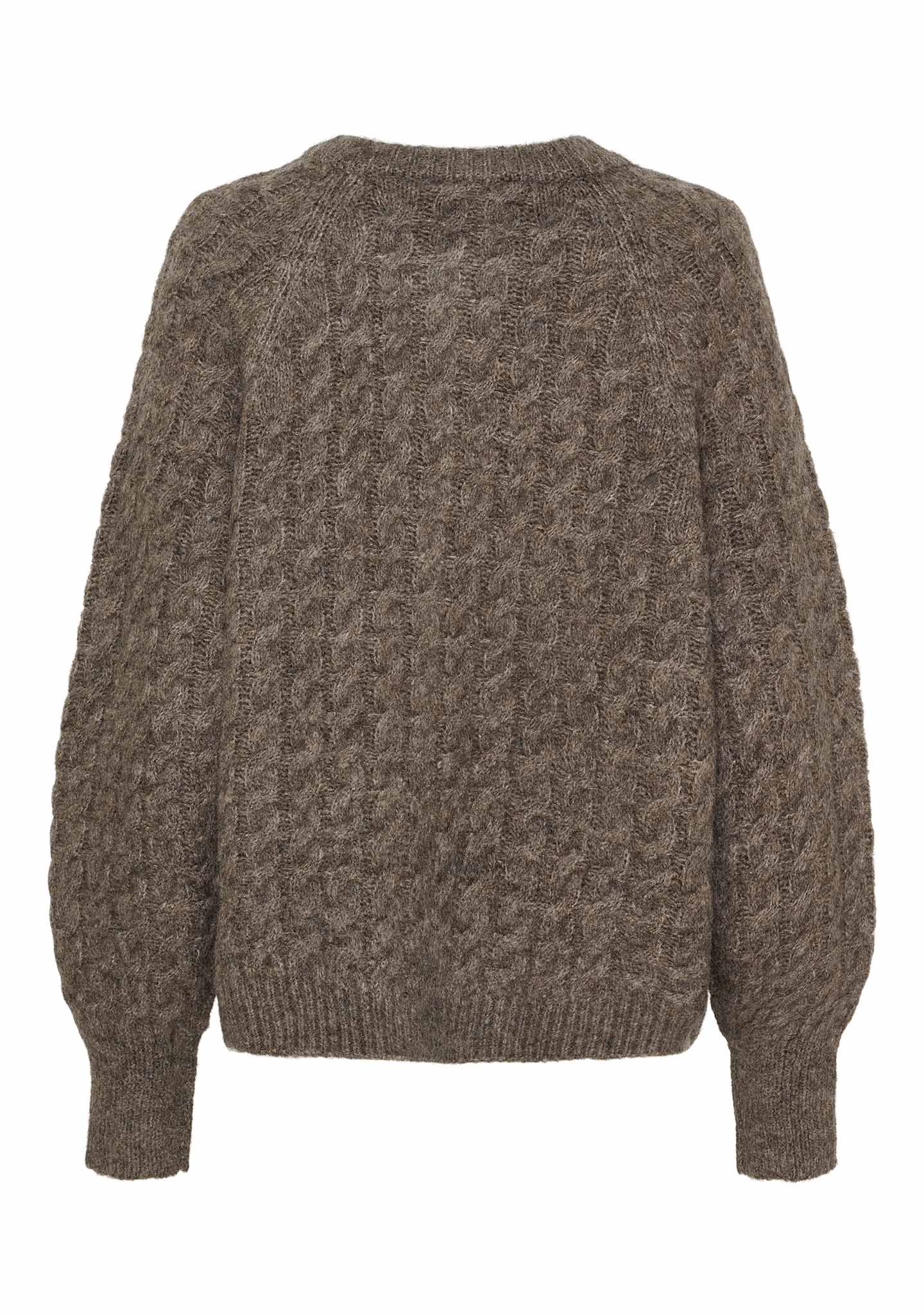 Isay kabelstickad cardigan anna