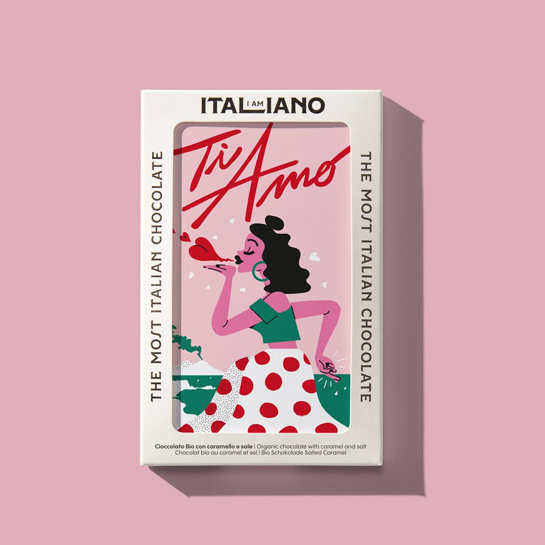 Ti Amo - Ekologisk Choklad Med Karamell Och Salt