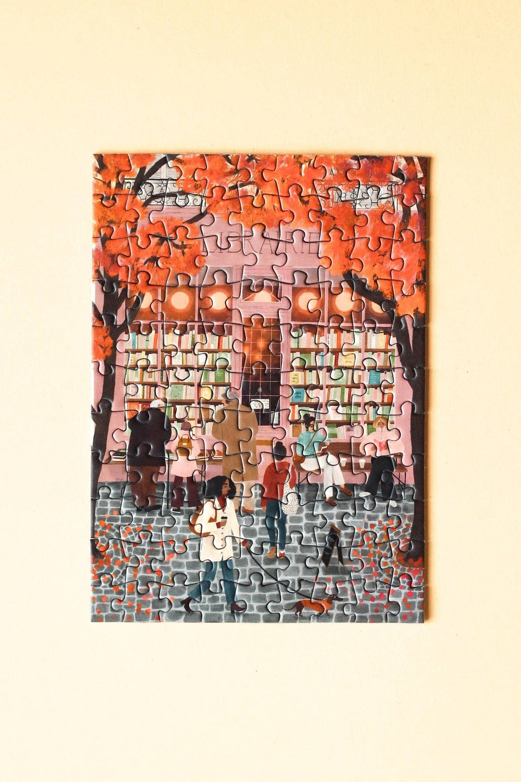 Mini-pussel La Librairie,