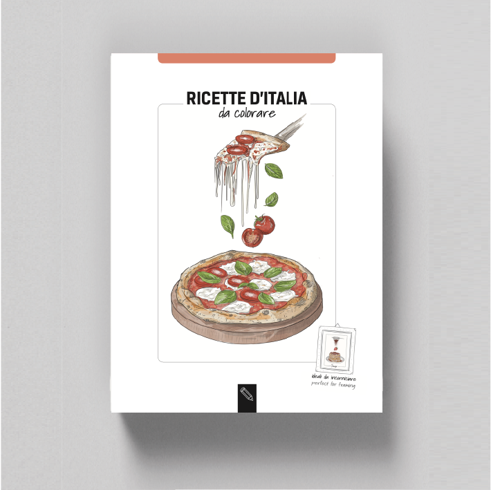 Målarbok italienska recept