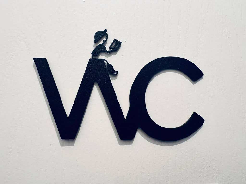 Väggdekoration - WC