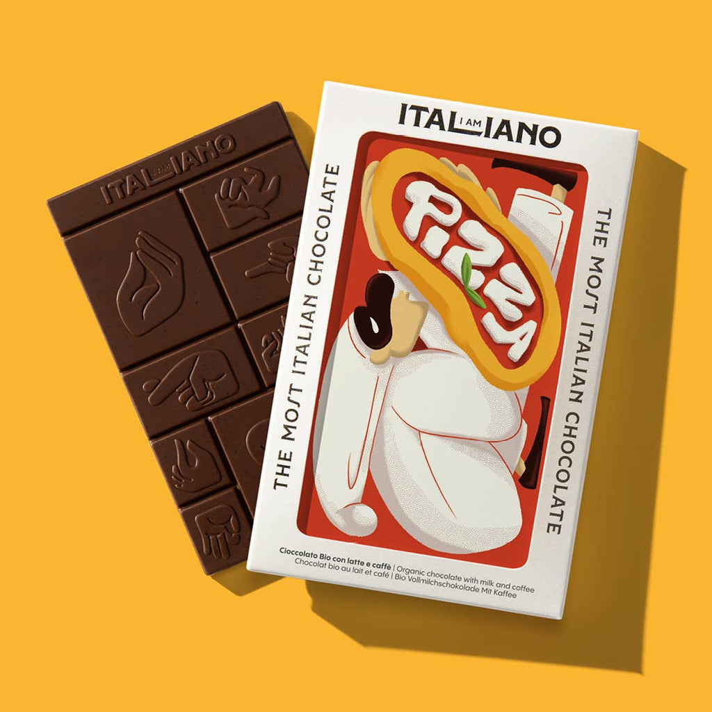 Neapel - Ekologisk Choklad Med Mjölk Och Kaffe