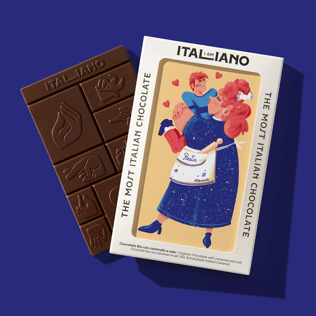MAMMA KRAM - Ekologisk choklad med karamell och salt