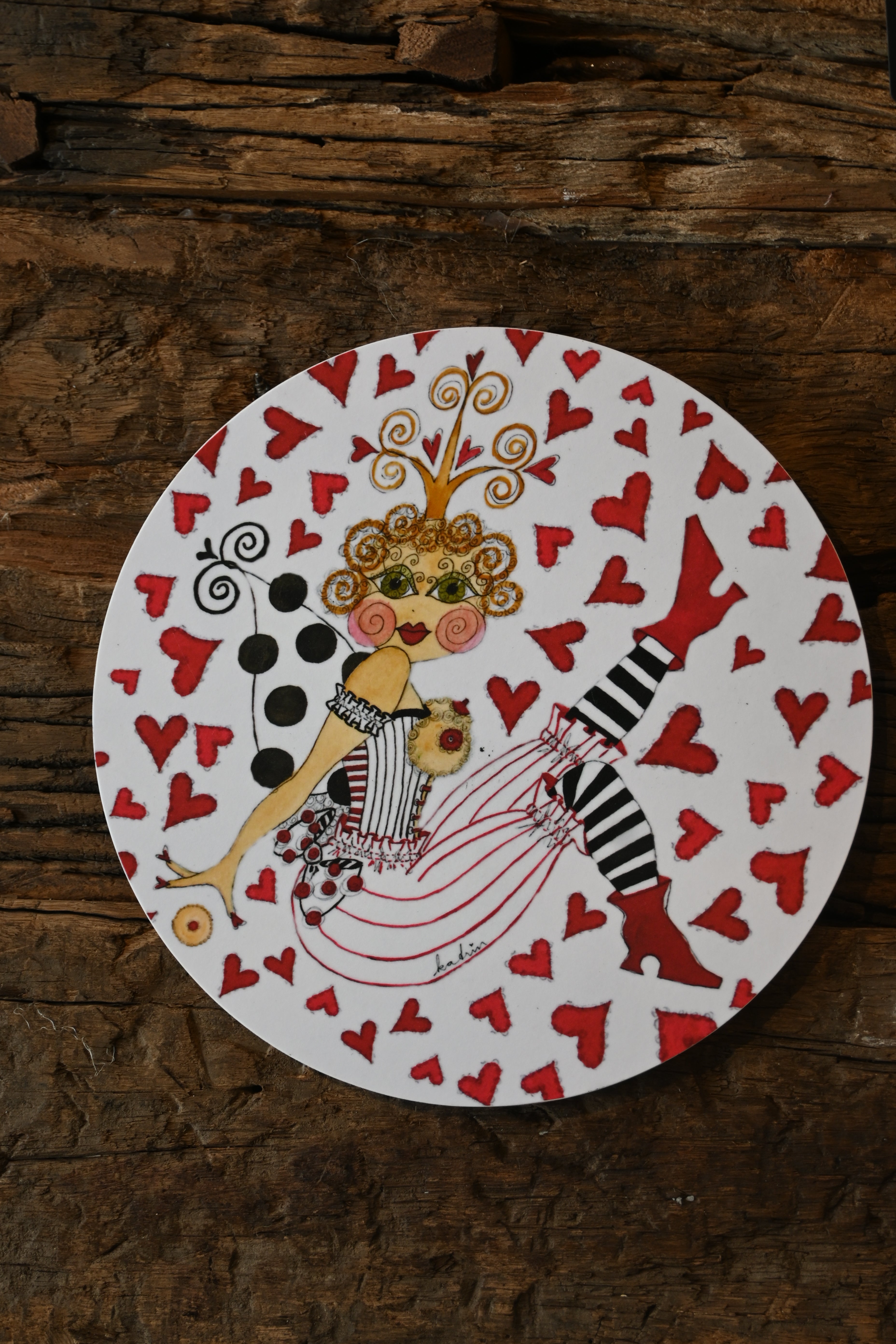 Katrin Skoglund Grytunderlägg "Rigmor"