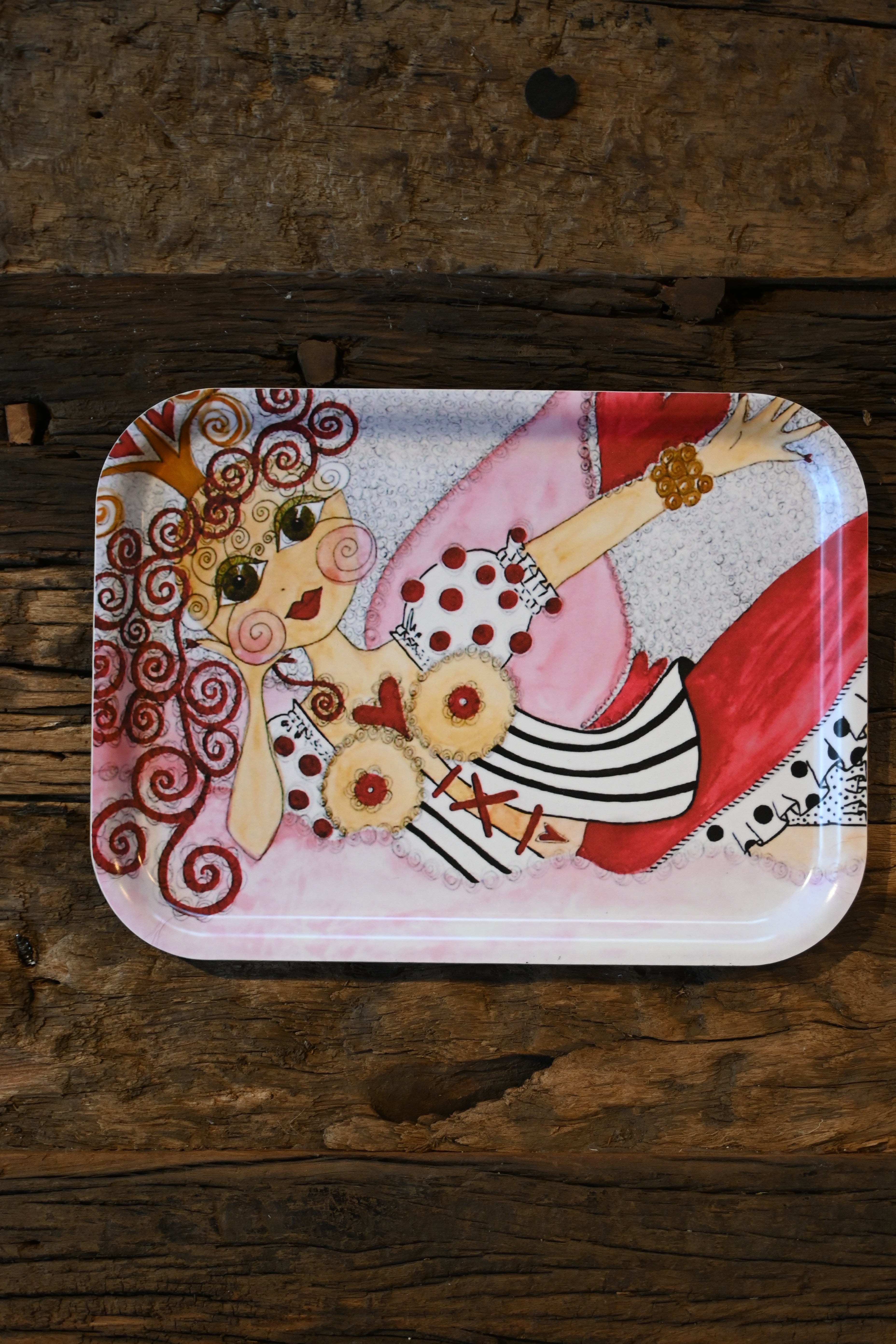 Katrin Skoglund Frukostbricka "Kärlek"