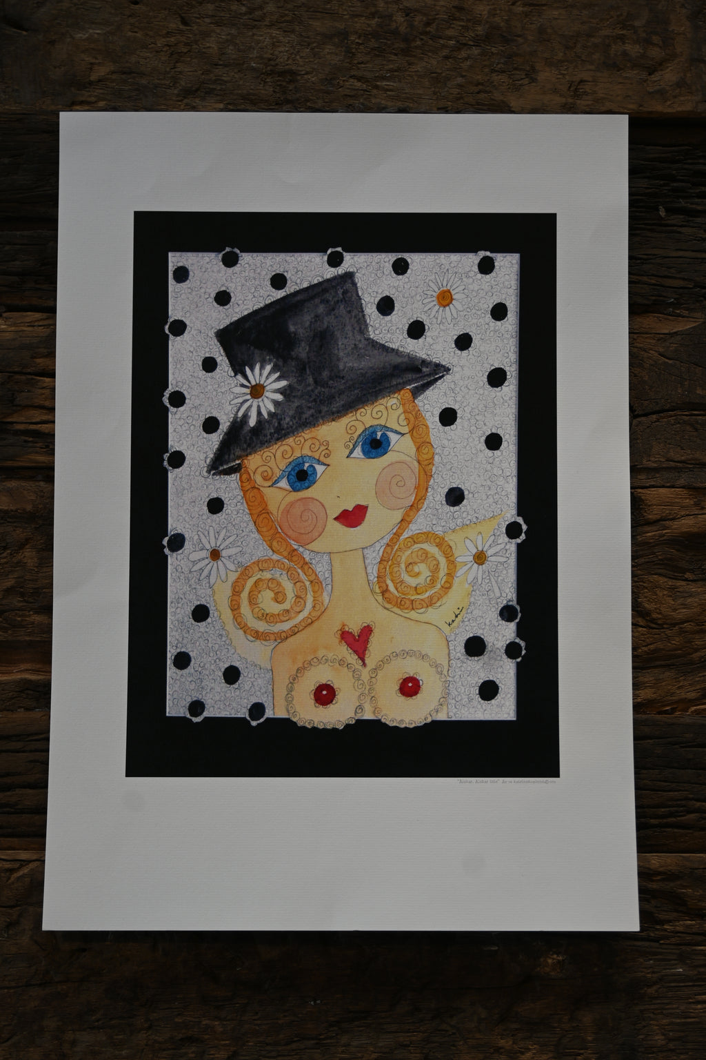 Katrin Skoglund konstblad ´Älskar, älskar inte´