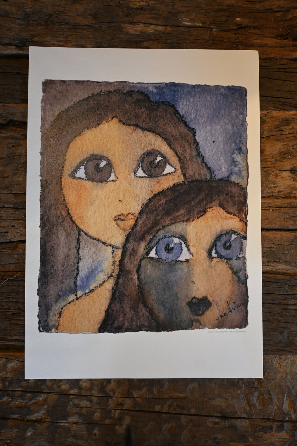 Katrin Skoglund konstblad Frigg & Freja
