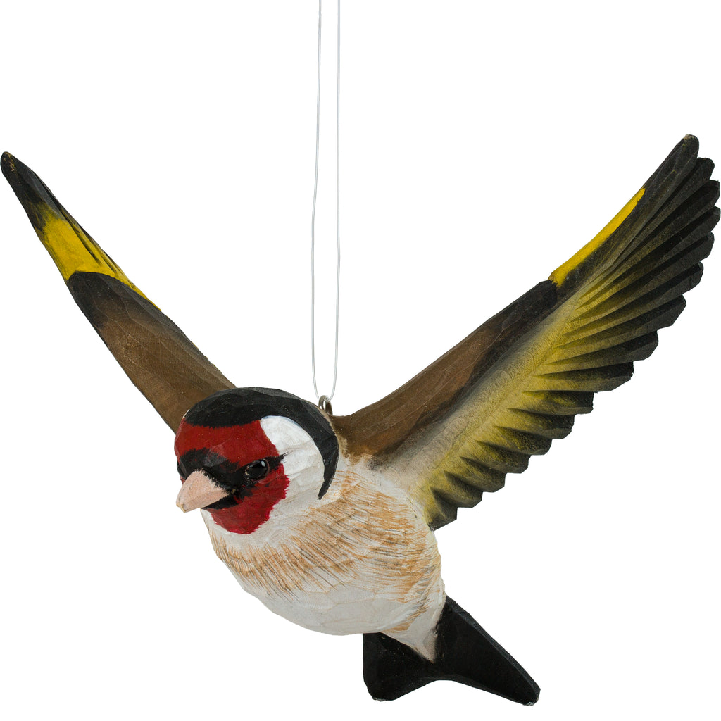 WILDLIFE GARDEN STEGLITS FLYGANDE