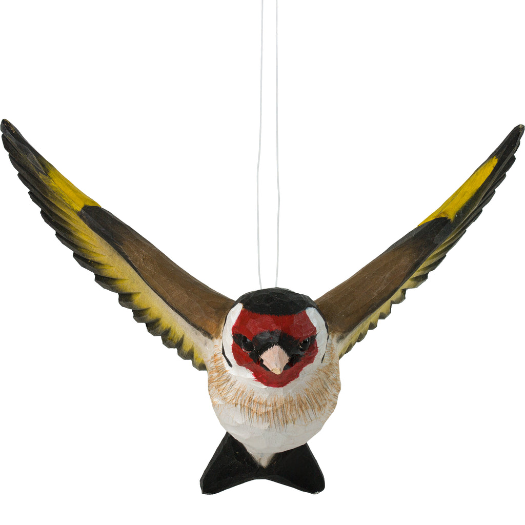 WILDLIFE GARDEN STEGLITS FLYGANDE