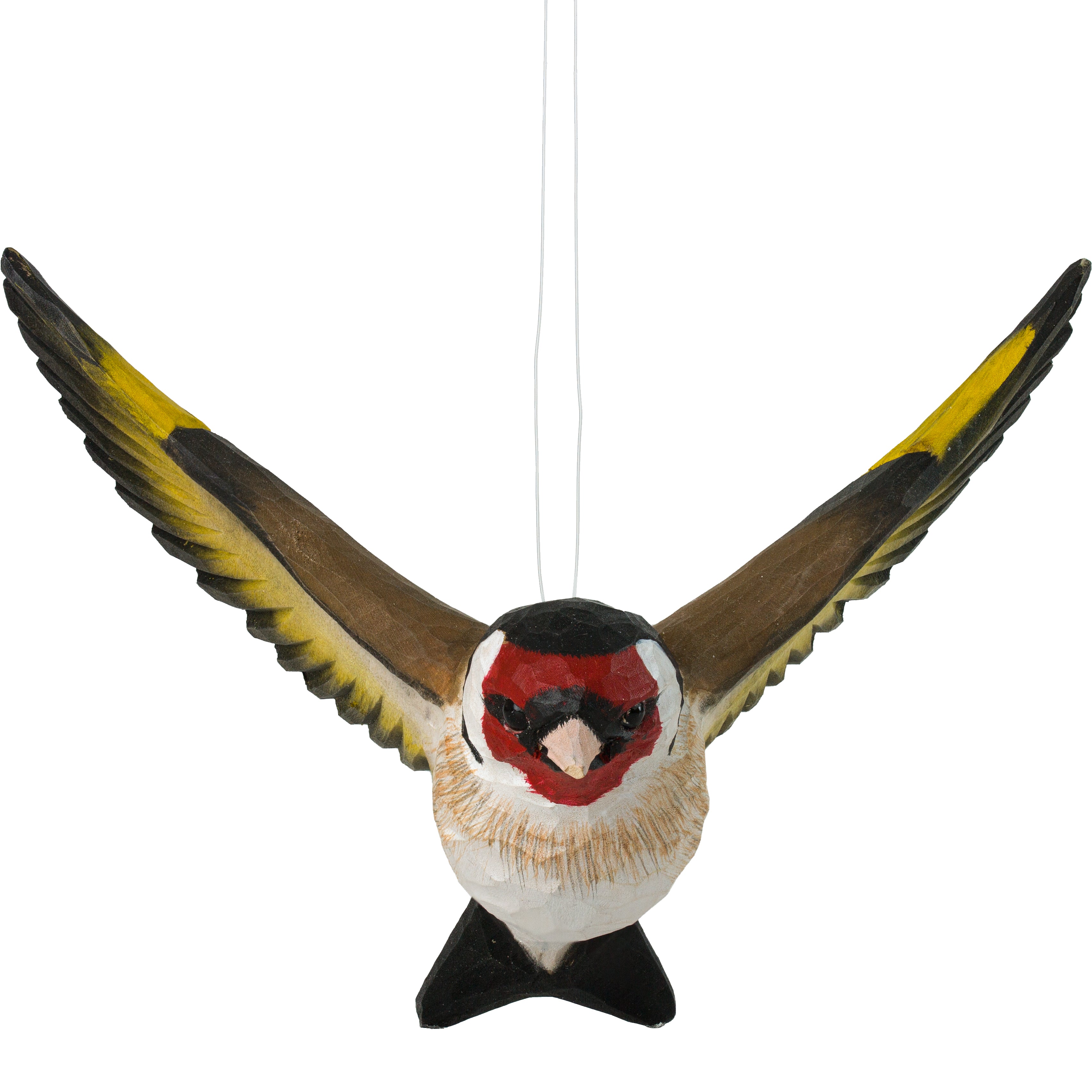 WILDLIFE GARDEN STEGLITS FLYGANDE