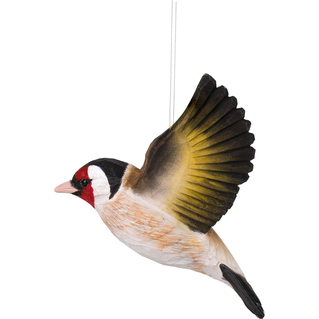 WILDLIFE GARDEN STEGLITS FLYGANDE