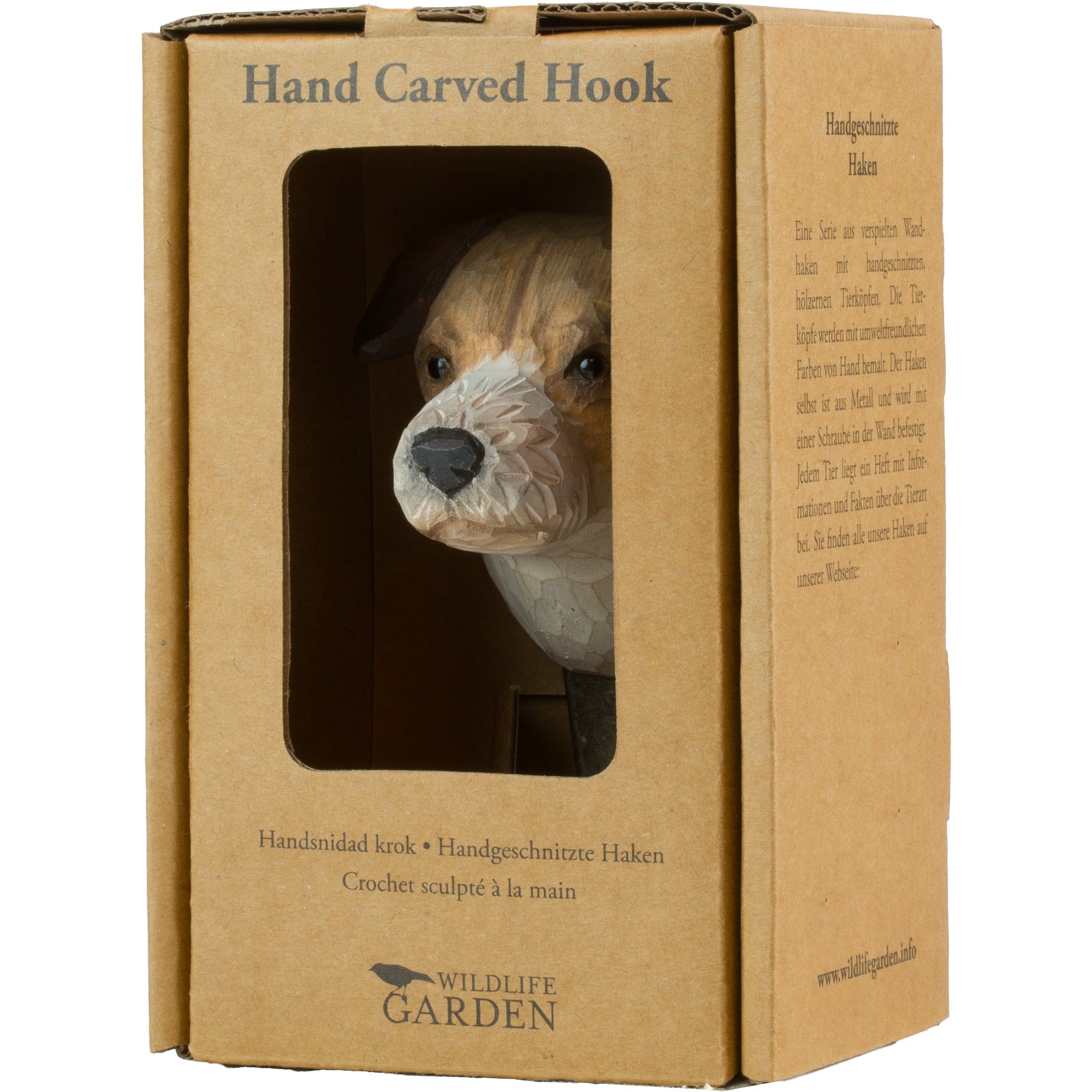 wildlife garden krok Jack russel