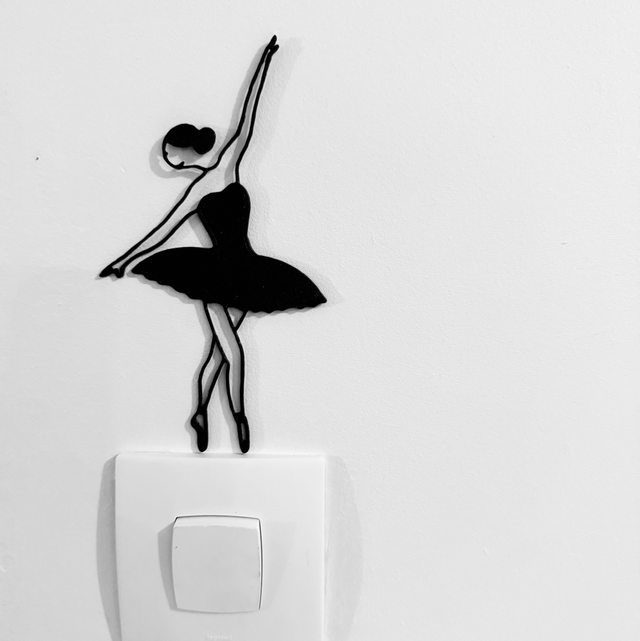 Väggdekoration - Ballerinan