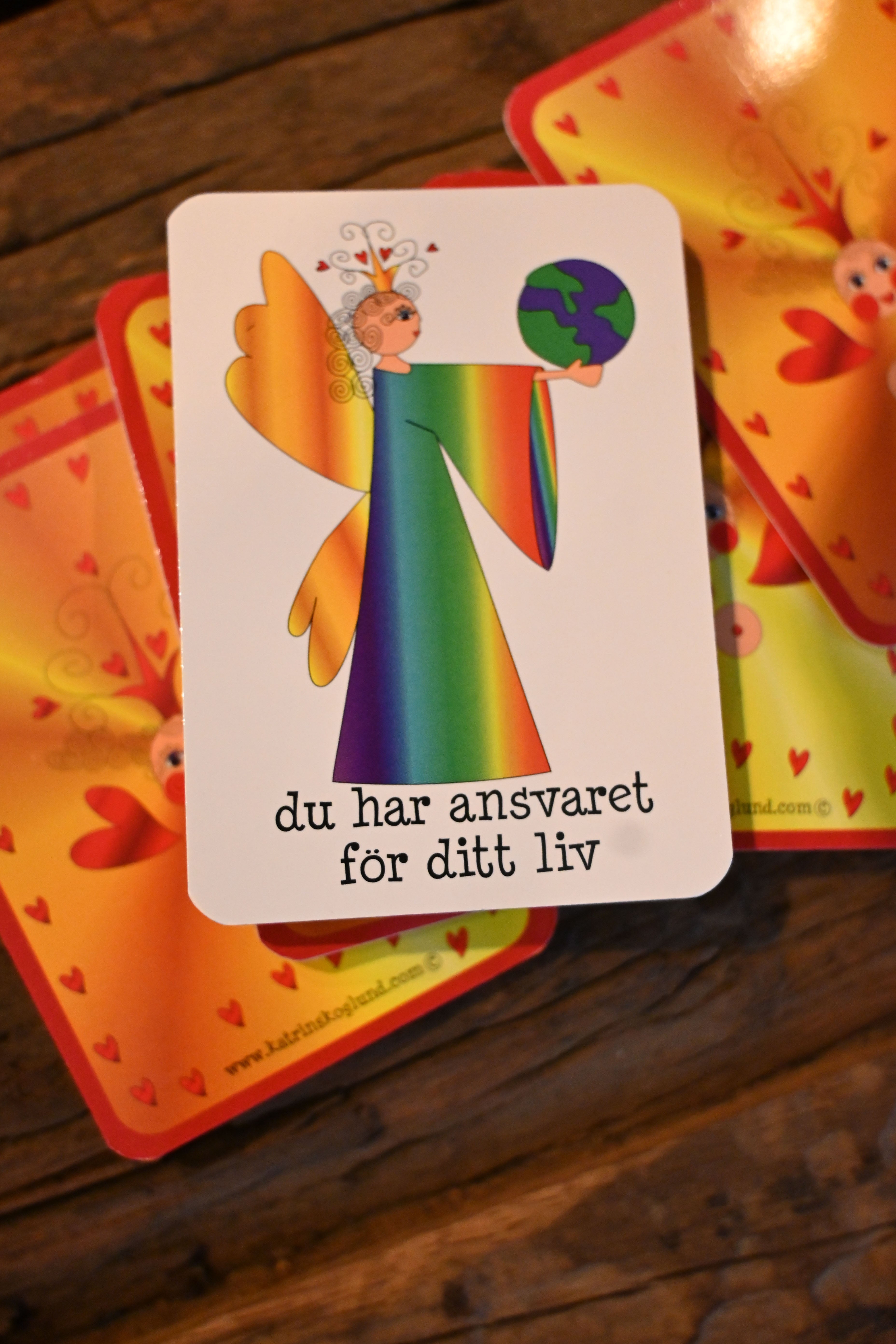Katrin Skoglund Änglakortlek