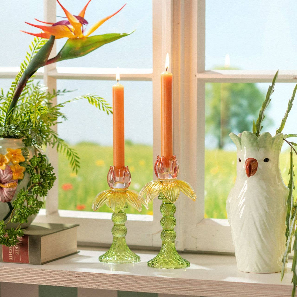 Ljusstake Tulpan i glas