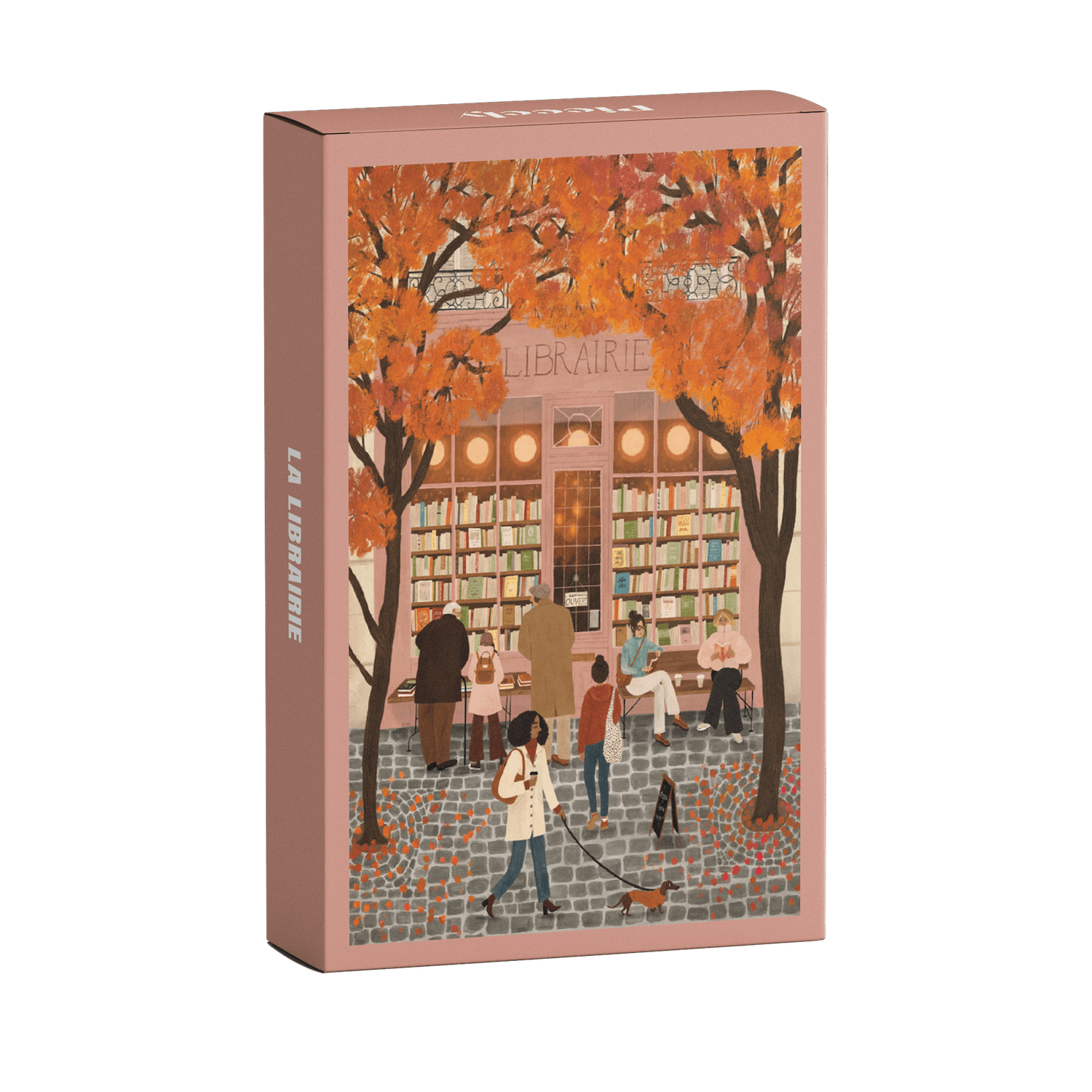 Mini-pussel La Librairie,