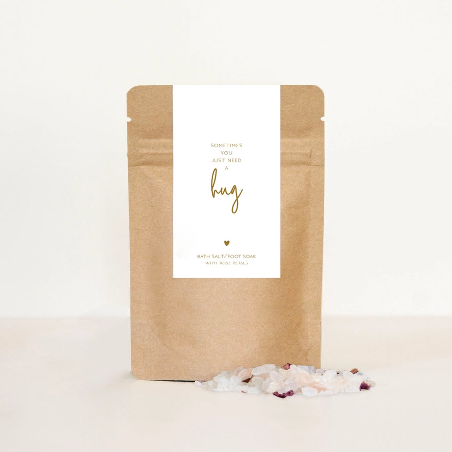 SALT FÖR FOTBAD ´ SOMETIMES YOU JUST NEED A HUG´