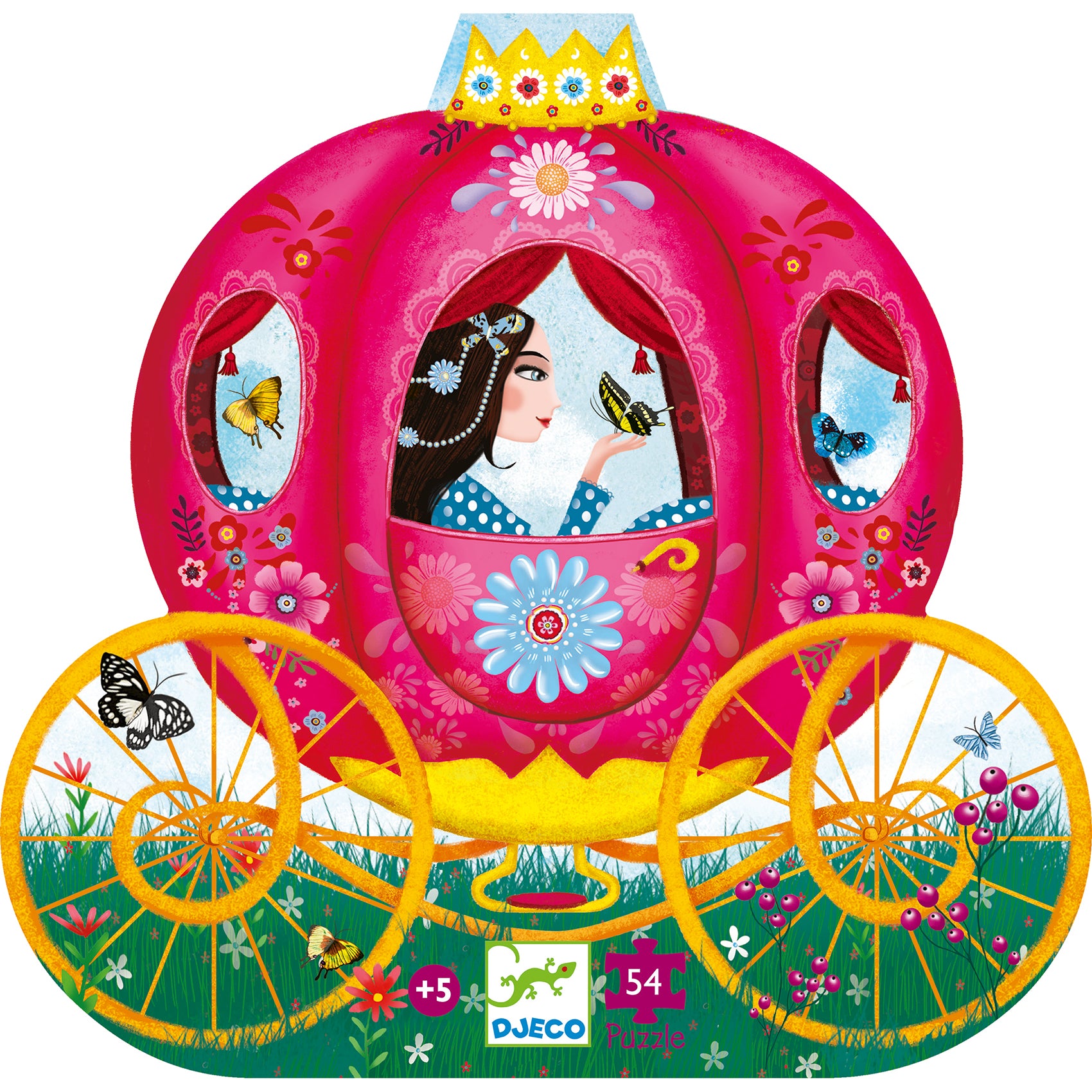 Djeco Pussel prinsessa