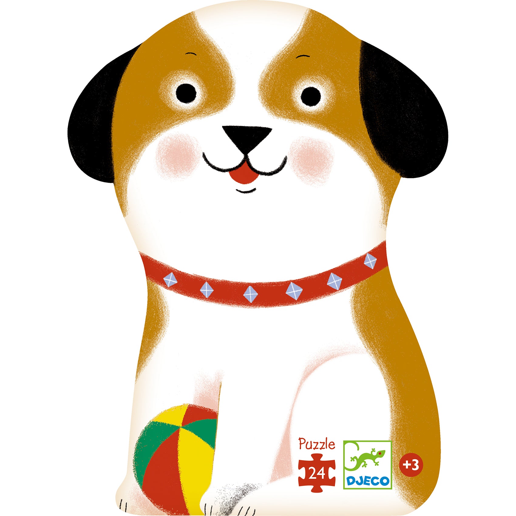 Djeco Pussel Hund