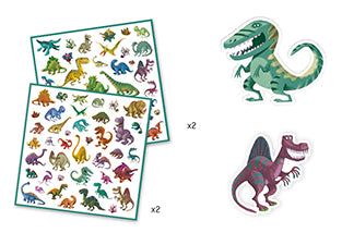 Djeco Stickers Dinosaurs