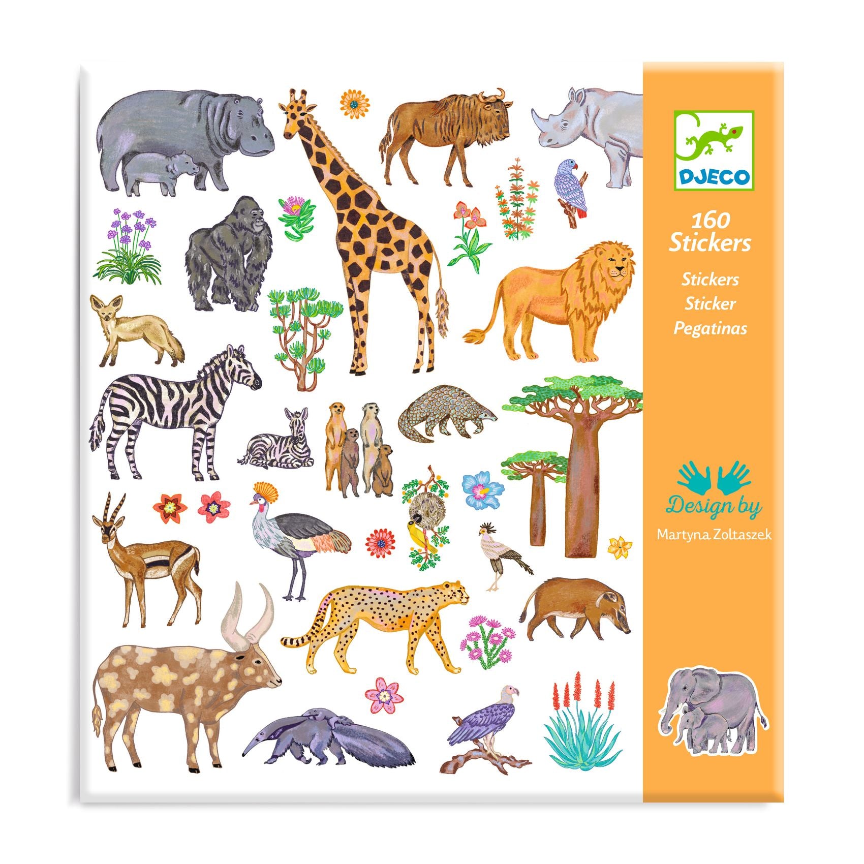 Djeco Stickers Kenya