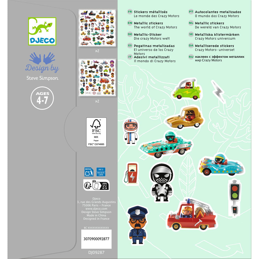 Stickers motor