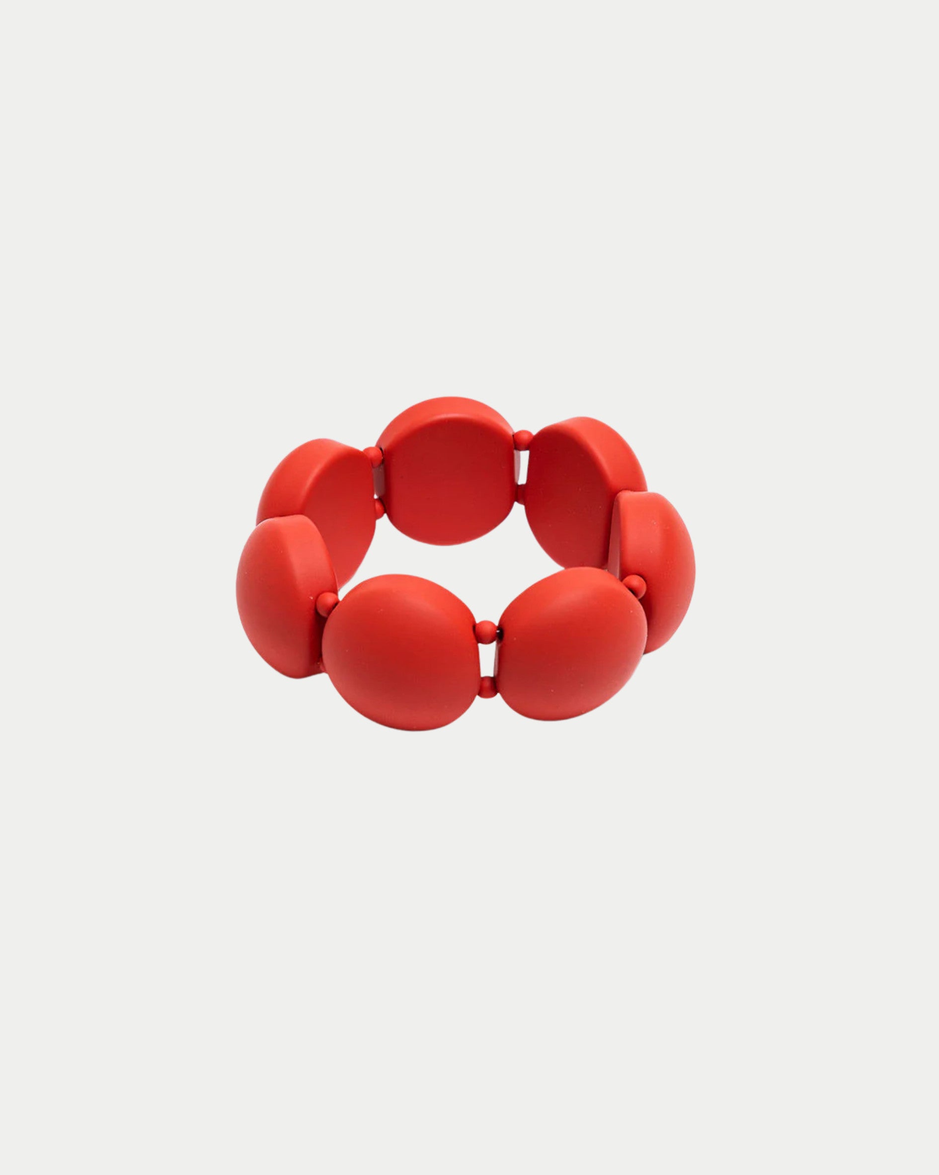 bow19 armband elastisk röd