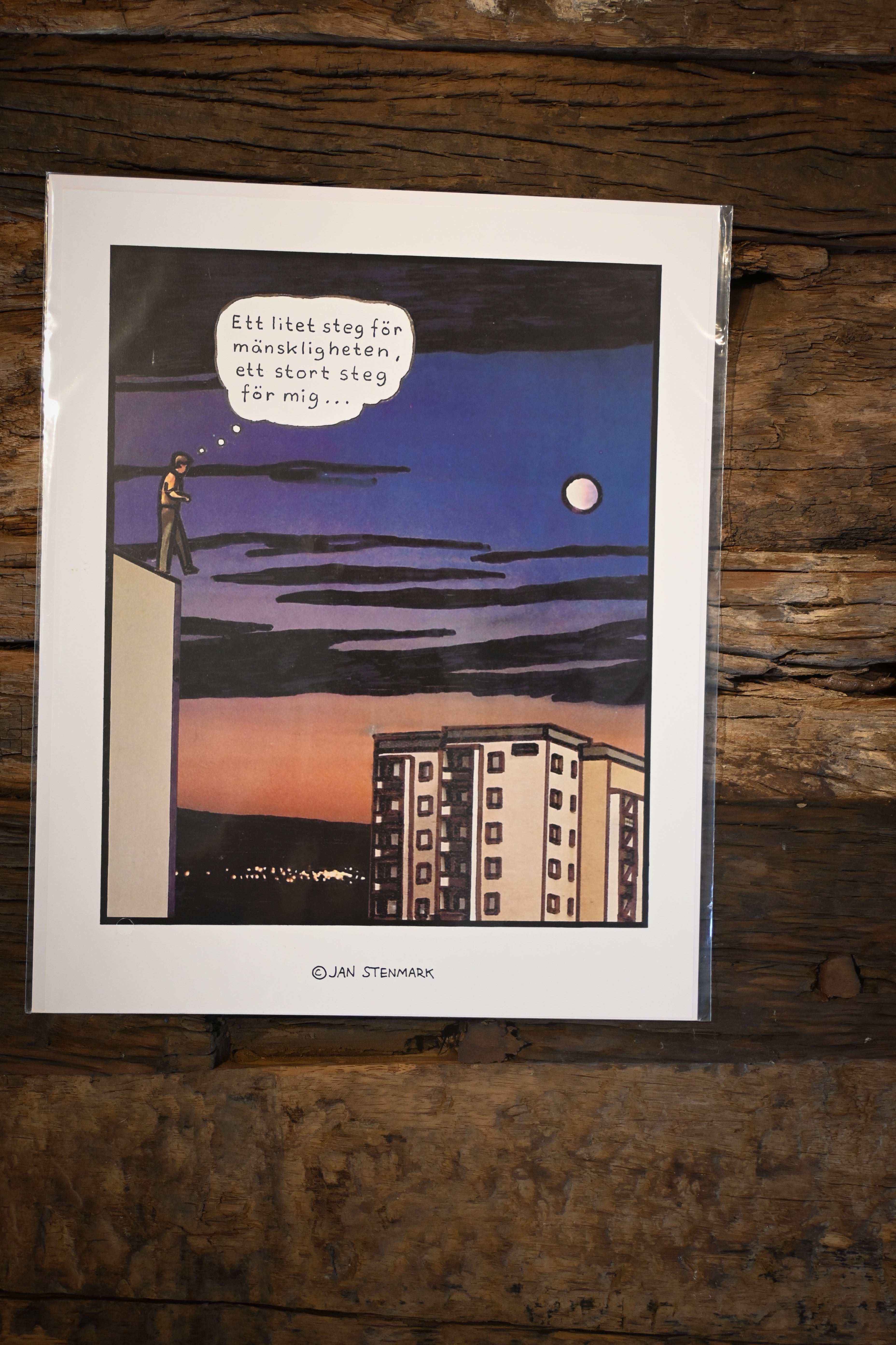 Jan Stenmark Poster Mänskligheten
