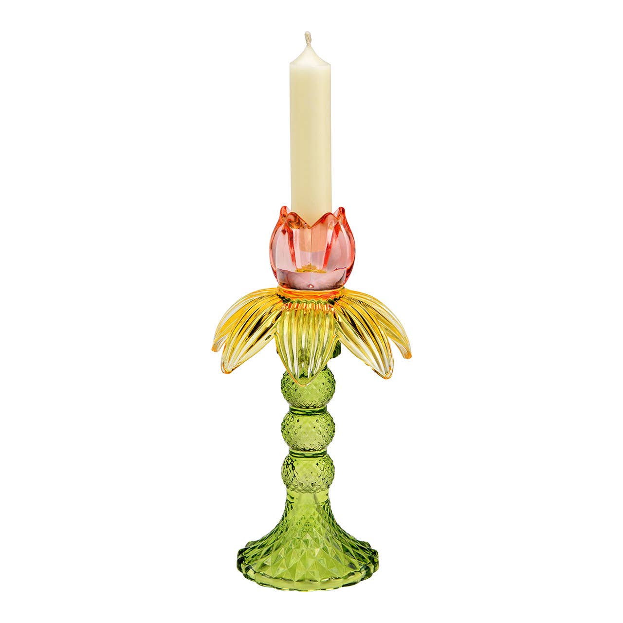 Ljusstake Tulpan i glas